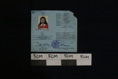Kartu Peserta Sea Games 1999