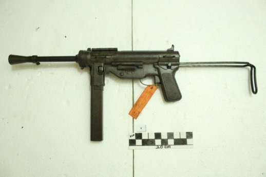 Pistol Mitraliur M3 kaliber .45 ACP (11.43x23 mm)