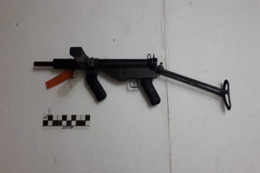 Pistol Mitraliur Austen Mk I kaliber 9x19mm Parabellum