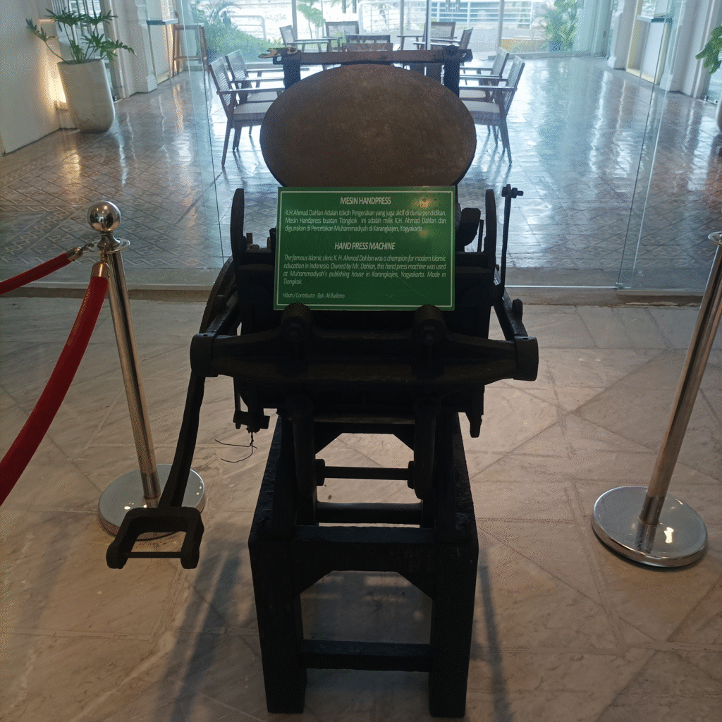 Koleksi mesin Handpress
