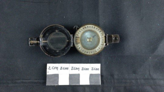 MK III Henry Browne & Son Ltd. Barking & London, Sestrel "Prismatic Marching Compass", No. 12687 dated 1941.