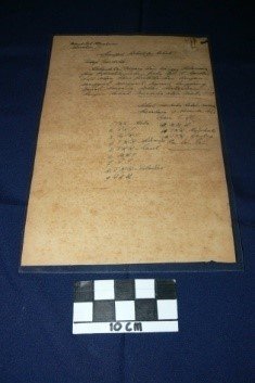 Sumpah kebulatan tekad tulisan tangan Mayjend Sungkono