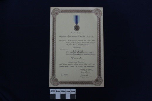 Satyalancana Kesetiaan APRI 17 Agustus 1958