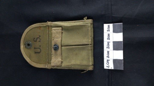 Coglizer, Tent & Awning Co., Garand "M1 .30 Carbine Magazine Pouch" dated 1943.