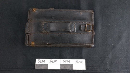 Dutch KNIL MK II Sten SMG "Magazine Leather Case".